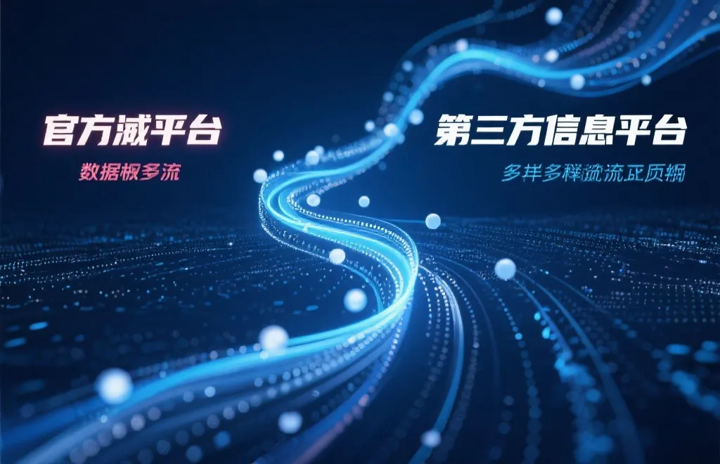 官方平台与第三方信息平台对比图