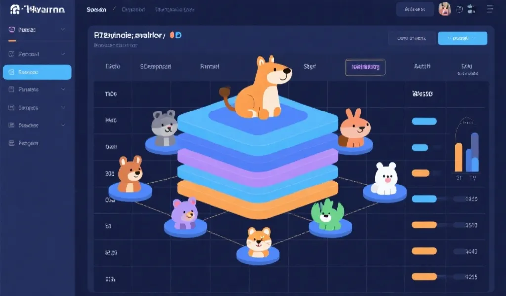 动物运动会数据结构可视化